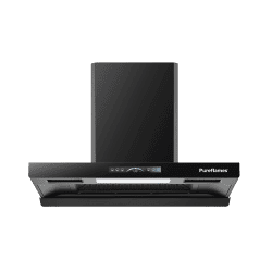 pureflames Hector 90 | 90 cm | Black