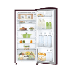 IFB 197 L  Direct Cool Refrigerator | 2 Star | Metal Cool Series | Red Steel | IFBDC-2232FSS