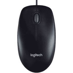 Logitech M90 Wired Optical Mouse | 1000 DPI Optical Tracking | USB | Black