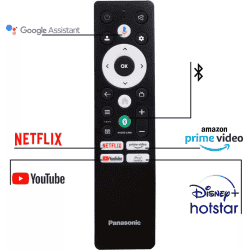 Panasonic 4K Ultra HD Smart Android LED TV | 165 cm (65 Inch) | Black | TH 65MX710DX