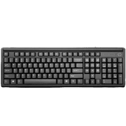 HP 100 Wired USB Desktop Keyboard | Black