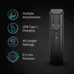 MI Xiaomi Grooming Kit Trimmer | Black | XMGHT2CKITLF