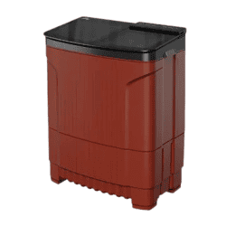 Godrej Edge Ultima Semi Automatic Top Load Washing Machine | WSEDGE ULT 80 5.0 DB2M CSRD | 8 kg | 5 Star | Crystal Red