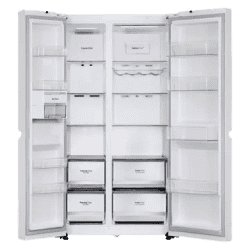 LG 650 L Side by Side Refrigerator | 3 Star | Frost Free | Moon Knight | GL-B257DMK3