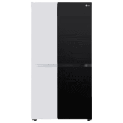 LG 650 L Side by Side Refrigerator | 3 Star | Frost Free | Moon Knight | GL-B257DMK3
