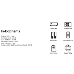 Samsung 5 in 1 Convertible Inverter Split AC | 1 Ton | 3 Star | AR50F12D0XHNNA