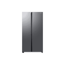 Samsung Smart Conversion Side By Side Refrigerators | 653 L | 2 Star | Refined Inox | RS76CG80X0S9/HL