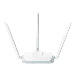 D Link R04 N300 Eagle Pro AI Router | Advance Parental Control with Voice Control Assistant | White