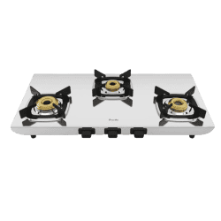 Preethi Glamsteels Gas Stove | 3B | Silver