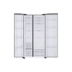 Samsung Smart Conversion Side By Side Refrigerators | 653 L | 2 Star | Refined Inox | RS76CG80X0S9/HL