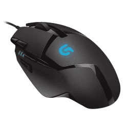 Logitech G402 Hyperion Fury USB Wired Gaming Mouse | 4,000 DPI | Black