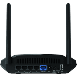 Netgear AC1200 Dual Band Wi-Fi Router | 1200 mbps | Black | R6120