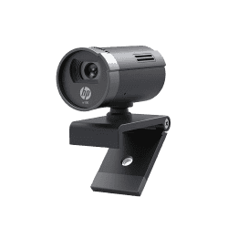 HP w100 Digital Webcam | 480P 30 FPS  | Built in Mic | Black