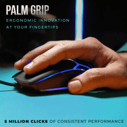 Lapcare Champ Razor Gaming RBG Mouse | 3600dpi | LGM-204