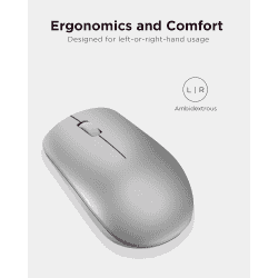 Lenovo 530 Wireless Mouse | 2.4 GHz Wireless | 1200 DPI | Grey