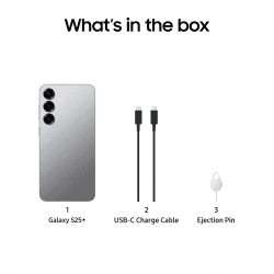 Samsung Galaxy S25 Plus 5G | 12GB | 512 GB | Silver Shadow