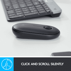 Logitech Pebble Wireless Mouse | Graphite | M350