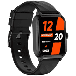 Fastrack Rider Plus Smart Watch | 1.83 | AI Voice Assistant | Black