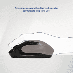 ASUS MW203 Multi Device Wireless Silent Mouse | 2.4GHz | 2400 DPI | Black