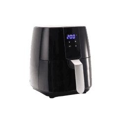 Wonderchef Prato Digital Air Fryer | 3.8 L | Non-stick Basket | 1450 Wattage | Black