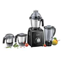 Sujata Mixer Grinder | 1000 W | 4 Jars | Black | MG03