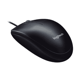 Logitech M90 Wired USB Mouse | Ambidextrous PC | Black