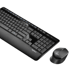 Logitech comfort Wireless Keyboard and Mouse combo | Black | MK345