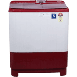 Panasonic Semi Automatic Top Load Washing Machine | 8.5 kg | Red & White | NA W85B5RRB