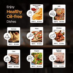 Prestige Nutrifry Digital Air Fryer | 4.5L | Black