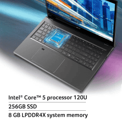 Acer Aspire 15 A15-51M Laptop | Intel Core 5 120U | 16 GB | 512 GB SSD | Steel Gray | NX.KS7SI.001