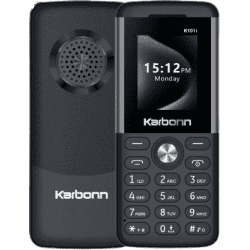 Karbonn K101i Dual SIM Keypad Mobile | 32GB | Black Grey