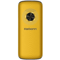 Karbonn K201i Keypad Mobile | 1000mAh | Yellow Black