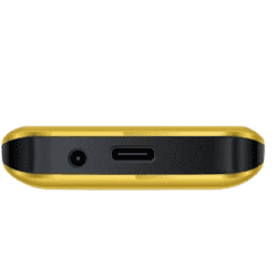 Karbonn K201i Keypad Mobile | 1000mAh | Yellow Black