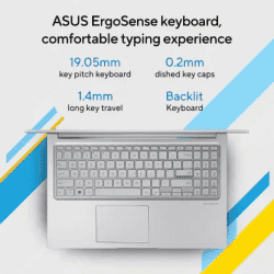 ASUS Vivobook 15 | Intel Core i3 12th Gen 1215U | 16 GB | 512 GB SSD | Cool Silver | X1504ZA-NJ342WS