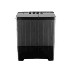 BPL Semi Automatic Top Loading Washing Machine | 8 kg | Grey & Black | BWS-N80ETBKD