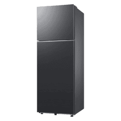 Samsung Double Door Refrigerator | 350 L | Black Matt | RT38DG5A4DB1HL
