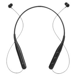 Zebronics Zeb Gravity Wireless Bluetooth in Ear Neckband | 17hrs Playback Rapid Charge | Black