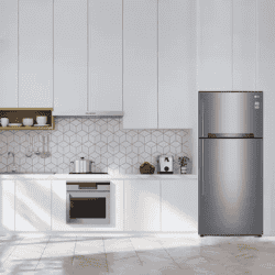 LG Frost Free Double Door Refrigerator | 506 L | 1 Star | Smart Inverter Compressor | Wi-Fi | Hygiene Fresh+ | Shiny Steel Finish | GN H702HLHM