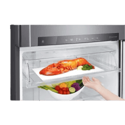 LG Frost Free Double Door Refrigerator | 506 L | 1 Star | Smart Inverter Compressor | Wi-Fi | Hygiene Fresh+ | Shiny Steel Finish | GN H702HLHM