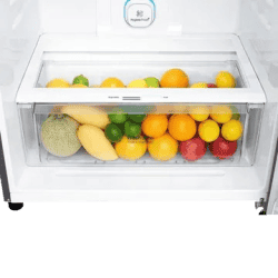 LG Frost Free Double Door Refrigerator | 506 L | 1 Star | Smart Inverter Compressor | Wi-Fi | Hygiene Fresh+ | Shiny Steel Finish | GN H702HLHM