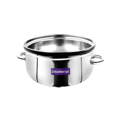 BlueBerry's 1 Kg Stainless Steel Thermal Rice Cooker | Choodarapetty with Pot | Silver