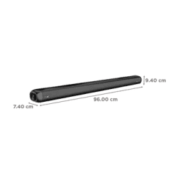 boAt Aavante Bar 5500DA 500W Bluetooth Soundbar | Dolby Atmos | 5.1.2 Channel | Premium Black