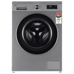 LG WiFi Inverter Fully Automatic Front Load Washing Machine | 8 kg | 5 Star | Smart Diagnosis | Platinum Silver | FHB1208Z4P