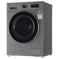 LG WiFi Inverter Fully Automatic Front Load Washing Machine | 8 kg | 5 Star | Smart Diagnosis | Platinum Silver | FHB1208Z4P