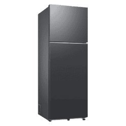 Samsung Double Door Refrigerator | 350 L | Black Matt | RT38DG5A4DB1HL