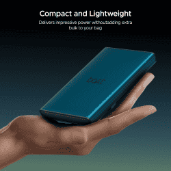 boAt Energyshroom PB300 Pro Power Bank | 10000mAh | Steel Blue