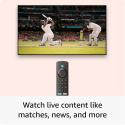 Amazon Fire TV Stick 4K | Alexa Voice Remote 3rd Gen | Dolby Vision and Atmos Support | Black | GENB0BTFPKY98