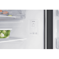 Samsung Bespoke AI Frost Free Double Door Refrigerator | 350 L |  2 Star | Luxe Black | RT38DG5A2BBXHL