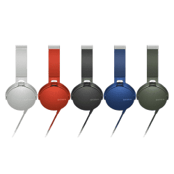 Sony MDR XB550AP Wired Headphones | 3.5mm | Blue