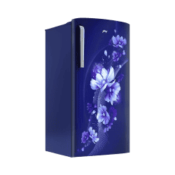 Godrej RD Emarvel Direct Cool Single Door Refrigerators | 184 L | 3 Star | Aster Blue | 207C THF AT BL